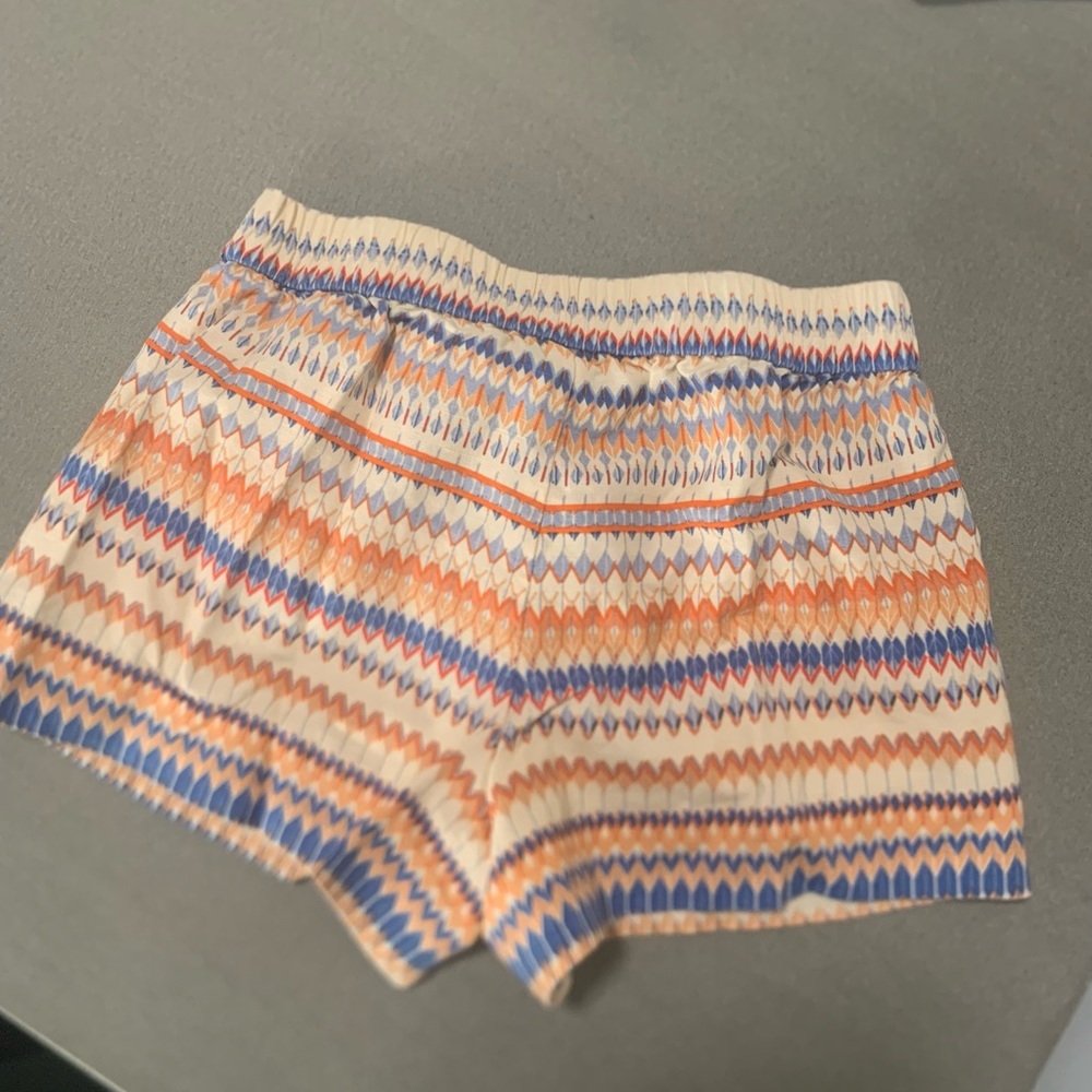 Patterned jcrew shorts